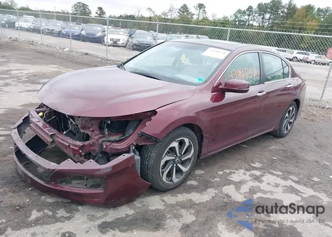 2017 Honda Accord Ex-L from USA, damaged, VIN 1HGCR2F83HA306662